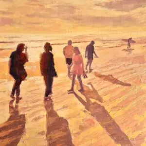 A stroll on the beach